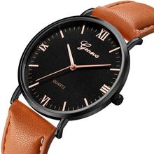 Geneva Classic Hot Luxury Women Stainless Steel Analog Quartz Analog Wrist Watch Relogio Masculino Watch Men Reloj Hombre Bayan 2024 - buy cheap