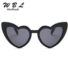Warblade 2018 женские солнцезащитные очки мужские ретро сердце кошачий глаз очки Новые оптовые прозрачные женские очки прозрачные очки для женщин Горячие 2024 - купить недорого