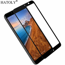 2PCS Tempered Glass For Xiaomi Redmi 7A Screen Protector Redmi 7A Full Cover for Xiaomi Redmi 7A 3D Curved Edge Film HATOLY 2024 - buy cheap