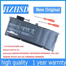 7.4V 62Wh New AA-PBXN8AR Laptop Battery for Samsung 900X4D NP900X4C NP900X4B NP900X4C-A01 A02 900X4B-A01DE A03 2024 - buy cheap