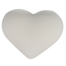 4pcs/lot 4colors heart-shaped 100% Natural Konjac Facial Sponge Facial Wash Cleaning Puff 70*90*30mm 2024 - buy cheap