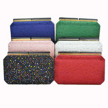 Clutch feminina, bolsa de mão e bolsas para mulheres, verde, azul, rosa, vermelha 2024 - compre barato