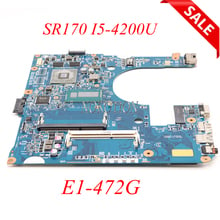 Nokotion nbmk111001 nb. mk111.001 placa-mãe do portátil para acer aspire E1-472G 48.4yp20. 031 sr170 I5-4200U cpu gt820m placa principal 2024 - compre barato