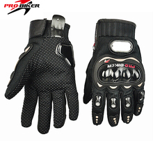 Pro-biker Motorcycle Protective Gear Gloves Motocross Full Finger Flexible gloves Racing Gants Luvas Moto glove Mittens 2024 - buy cheap