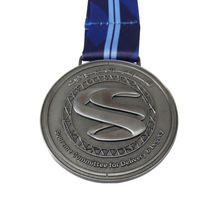 ¡Oferta! medallón deportivo redondo medalla de plata barata 2024 - compra barato