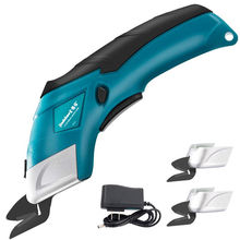 Electric Rechargeable Scissors Shears Handheld Leather Fabric Cutting Machine 2024 - buy cheap