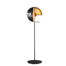 Post-modern  Designer Black Iron Glass Floor Lamp for Living Room Bedroom Hotel Deco Nordic Lighting H 155cm 110/220V 2307 2024 - buy cheap