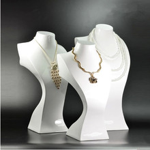 ¡Envío Gratis! Nuevo diseño maniquí Torso modelo cuello para exhibición de collar en la tienda 2024 - compra barato