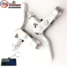 STONEDER 7/8'' Alloy Minimoto Right Left Handle Brake Levers For 43cc 47cc 49cc 2 Stroke Chinese Mini Kids Pocket Dirt Bike 2024 - buy cheap