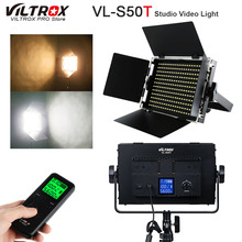 Viltrox VL-S50T Camera SMD LED Studio Video Light Lamp 3200K-5600K Slim Metal Bicolor Dimmable & Wireless remote control CRI 95+ 2024 - buy cheap