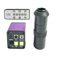 8X-130X C-Mount de la lente 16MP 1080P 30fps HDMI USB Industrial Digital cámara de video de microscopio smartphone IC REPARACIÓN DE PCB 2024 - compra barato