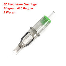 EZ-cartucho Revolution #10 (0,30 MM), suministro de agujas Magnum, cono largo para máquina rotativa, 5 piezas 2024 - compra barato