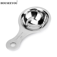 HOUSEEYOU Stainless Steel Egg Separator Tool Spoon Egg Yolk White Separator Egg Divider Kitchen Cooking Utensil Tool Accessories 2024 - buy cheap