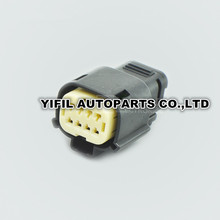 2/4/10/20/50 unids/lote 8 Pin/Way faro femenino Luz de circulación diurna conector de la lámpara de Radar para Ford Mondeo Buick Chevrolet 2024 - compra barato