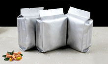 100 piezas refuerzos laterales de la bolsa de papel de aluminio Mylar granos de café bolsa de paquete abierto de sellado de calor de papel de bolsa de té bolsa 2024 - compra barato