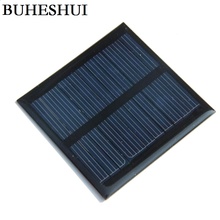 BUHESHUI 0.6W 5.5V Solar Cell DIY Polycrystalline Solar Panel Charger For 3.7V Battery 65*65MM 100pcs Wholesale Free Shipping 2024 - buy cheap