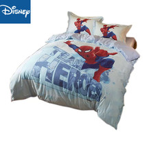 Marver Spider-Man US Queen size comforter bedding set for kids duvet covers AU king 3-4 pcs 3d printed birthday gift hot sale 2024 - buy cheap