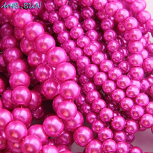 MHS.SUN-perlas de imitación de cristal para decoración de uñas, perlas de cristal redondas de 3MM-16MM, para ropa y prendas de vestir 2024 - compra barato