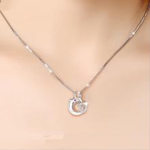 Fashion Silver Plated Clavicle Necklace For Women Jewelry Cute Animal Pendant Necklace For Girl Accessories Festival Gift 2024 - buy cheap
