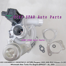 TIAO JIA K03 0104 53039880104 53039700104 Turbo  For Peugeot 207 308 3008 5008 RCZ For Citroen DS 3 C4 EP6DT EP6CDT 1.6L THP 2024 - buy cheap