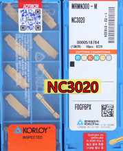 Mrmn200 mrmn300 mrmn400 mrmn500 nc3020 10 tamanhos de aço de processamento cnc de metal duro inserção frete grátis 2024 - compre barato