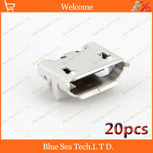 20pcs Micro 5P USB Jacks Socket PCB Mount for For Phone,Tablet PC,MP3,MP4 etc.Ox horn type 5pin micro mini USB 2024 - buy cheap