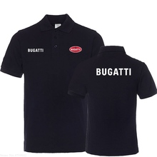 Men's Fashion Polo Shirt Hot sale Bugatti polo shirt Casual solid colour Short Sleeve Polo Shirt 2024 - buy cheap