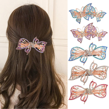 30 Styles Luxury Flower Barrettes Full Crystal Floral Hair Clip Barrette Lovely Hairpin Headwear Accessories Gift For Woman 2024 - buy cheap