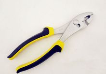 BESTIR yellow and black chromium-vanadium steel 8" Wire Cutting Slip Joint Pliers hand tool NO.10512 freeshipping 2024 - buy cheap