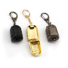 Новинка, игровой мини брелок для ключей Pubg Level 3, металлическое кольцо для ключей PUBG Chian для мужчин и женщин, сумка для автомобиля, можно открыть, ювелирное изделие, сувенир 2024 - купить недорого