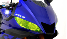 Защитный чехол для мотоцикла YAMAHA YZF R3, аксессуары для мотоциклов, защита фар, защита, крышка, 2019 2024 - купить недорого