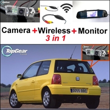 Cámara de visión trasera especial para SEAT Arosa, sistema de aparcamiento 3 en 1 con Wifi, receptor inalámbrico y Monitor de espejo, fácil DIY 2024 - compra barato