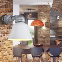 Retro Water Pipe Wall Lamp Vintage Fixtures Loft Style Industrial Wall Sconce LED Stair Light Arandela Lampe 2024 - buy cheap