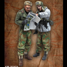 1/35 tanker and grenadier, resin kit soldiers GK, combination, Military theme of World War II, Uncoated No colour 2024 - buy cheap