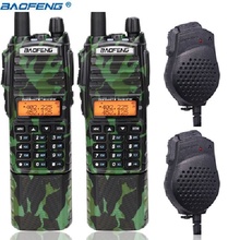 2 шт. Baofeng UV-82 Plus высокая мощность 8 Вт 3800 мАч Двухдиапазонная рация 136-174 и 400-520 МГц 10 км 2024 - купить недорого