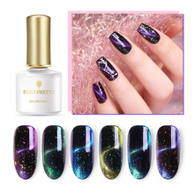 Natural bonito 6ml gel magnético polonês roxo azul ouro cores misturadas semi permanente embeber fora uv gel verniz unha arte gel 2024 - compre barato