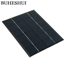 BUHESHUI 6V 5.2W Mini Polycrystalline Solar Panel Cell Battery Charger For Mobile Phone Education Study Kits Free Shipping 2024 - buy cheap
