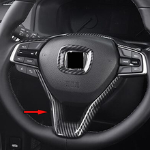 For Honda Insight 2018 2019 ABS Carbon fibre Car Steering wheel Button frame Cover Trim car styling Accessories 1pcs 2024 - buy cheap