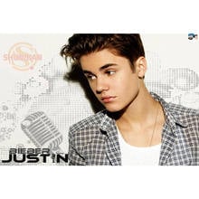 Póster con estampado de tela seda de Justin Bieber, póster de tela para pared, póster de satén personalizado YF-& 25 2024 - compra barato