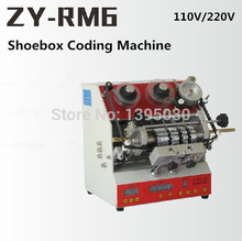 Impressora semiautomática com pedal, caixa de sapatos, codificação, letras e códigos 2024 - compre barato