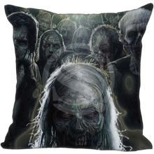 Funda de almohada The Walking Dead Zombie, 40x40 CM (un lado), funda suave para almohada, gran oferta 2024 - compra barato