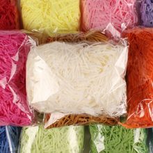 20g/bag Multi Color Fashion Craft Shredded Crinkle Paper Raffia Present/Candy Box/Gift Box Filling Material Party Decor 2024 - buy cheap