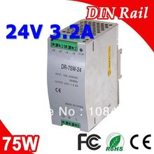 DR-75-24 LED Single Output Din Rail Switching Power Supplies Transformer DC 24V 3.2A Output SMPS 2024 - buy cheap