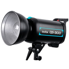 Godox-Lámpara de iluminación Flash QS300, QS-300, 300W, 300Ws, de alta duración, cabeza estroboscópica, 220V 2024 - compra barato