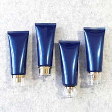 Tubo de loção azul vazio macio para cosméticos, 30 peças de 100ml embalagem de cosméticos, shampoo de plástico, creme de cuidados com a pele, recipientes tubo 2024 - compre barato