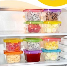 6Pcs 120ML/Pcs Safe Infant Baby Food Container with Tray Multifunction Detachable Baby Travel Food Storage Box 2024 - buy cheap