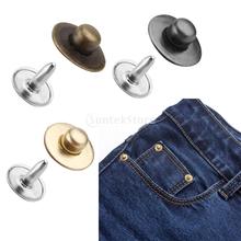 SPMART 100 Sets Rivets Fasteners Studs Button Sewing Jeans 2024 - buy cheap