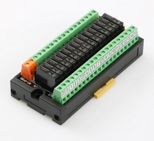 16 way open contact relay module PLC output signal amplifying relay disc RT-P16S 24V 2024 - buy cheap