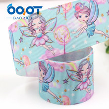 1-1/2'' 38mm Cute elf girl  Printed grosgrain ribbon,10yrds DIY Hair Bow Wedding Festival Home Party Birthday Decorations 2024 - buy cheap