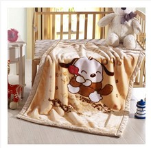 Детское Двухслойное одеяло Raschel, пеленка для младенцев, накидка на коляску, постельное белье для новорожденных, домашний текстиль 2024 - купить недорого